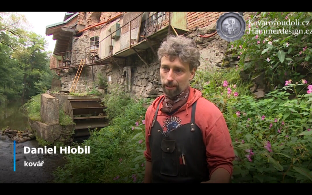 Nové vodní kolo – nýtování – reportáž ČT 24 Regiony