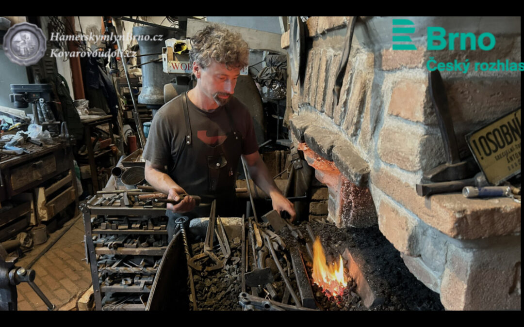 Umělecký kovář Daniel Hlobil na Český rozhlas Brno!